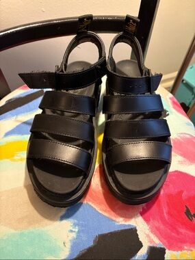 Doc Martens black sandals